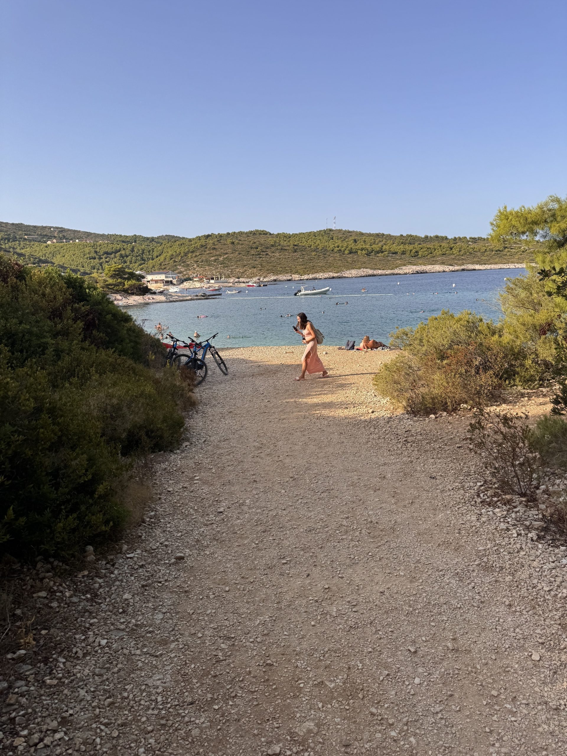 Vis island landscape